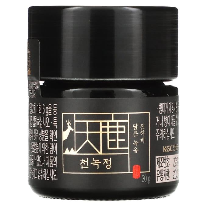 CheongKwanJang, CheongKwanJang, ginseng rouge coréen et bois de cerf, 30 g (1,06 oz) black
