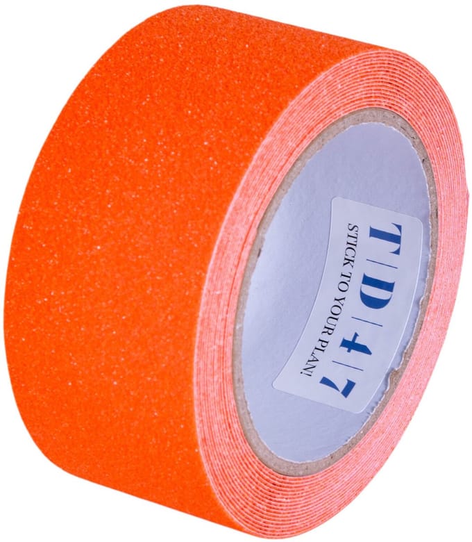 TD47 Antislip Tape 50mm x 5m Oranje