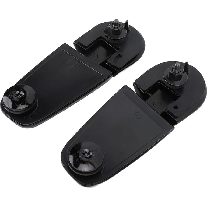 1 Paire Charnière de Hayon Arrière en Verre 2L2Z78420A68AA Gauche Droite Ensemble de Charnières de Lunette Arrière pour Explorer black