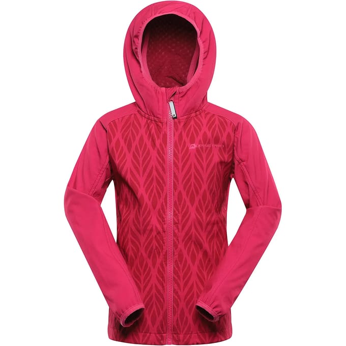 Alpine Pro Ezoro Softshelljack Roze 128-134 cm Meisje