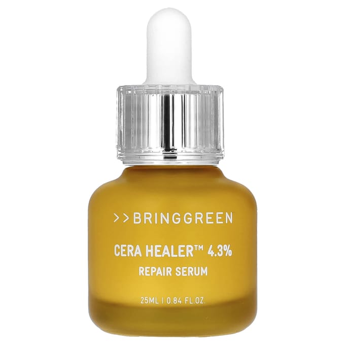 Bringgreen, Cera Healer 4,3% Herstellend Serum, 0,84 fl oz (25 ml) gray