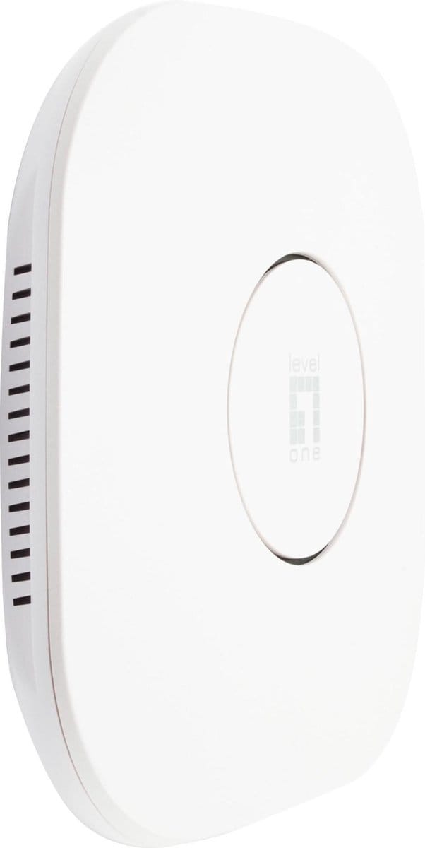 LevelOne WAP-8121 AC750 Dual Band PoE Wireless Access Point Ceiling Mount Controller Managed