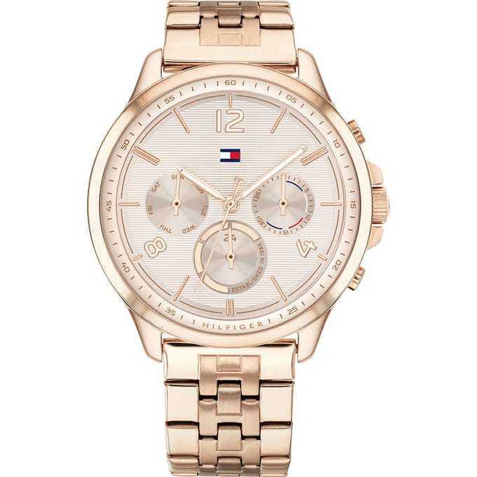 Tommy Hilfiger TH1782224 Horloge  - Staal - Rosekleurig - Ø  38 mm