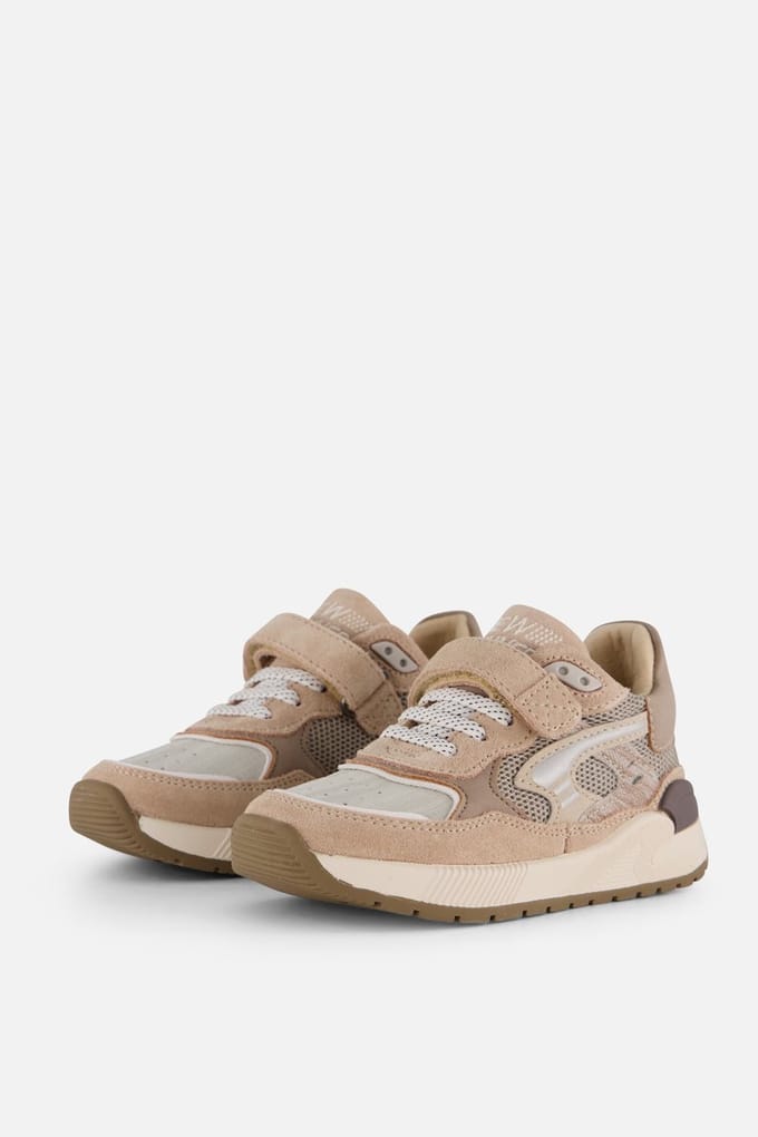 Shoesme Shoesme Trainer Sneakers beige Leer