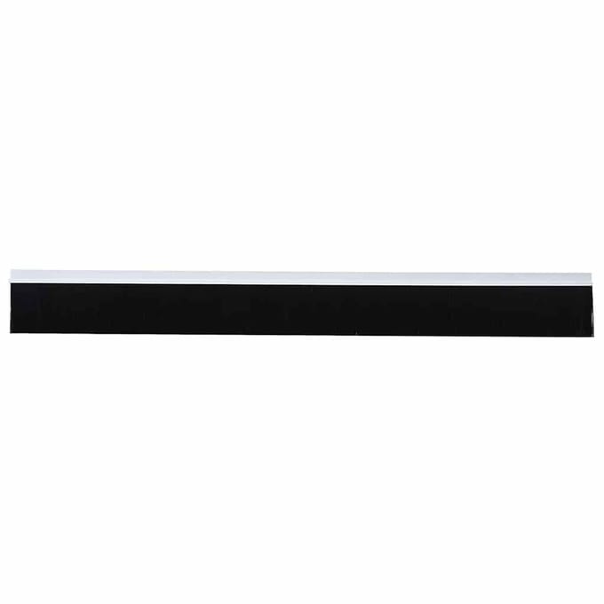 vidaXL - Zelfklevende - Deurborstels - 2 - st - Wit - 100 - cm - Aluminiumlegering