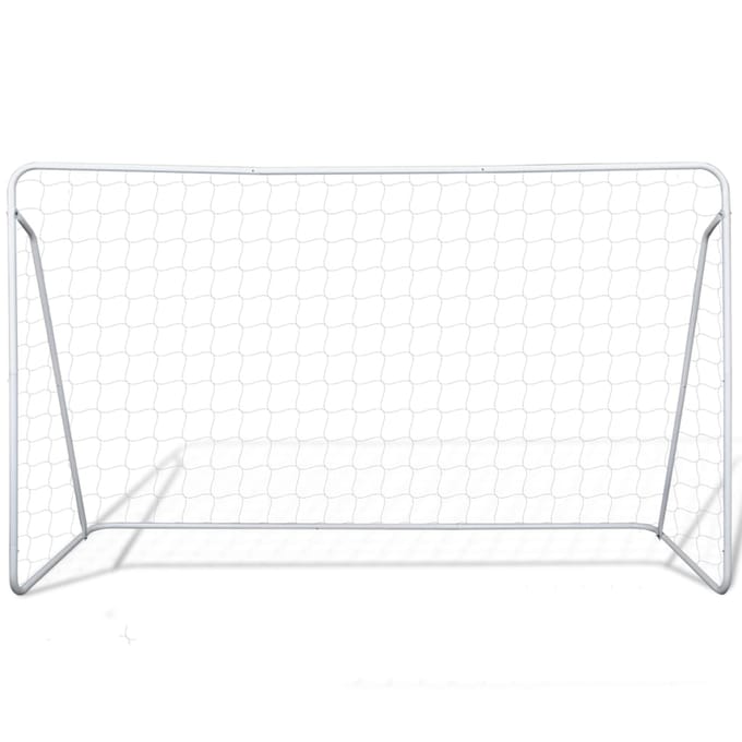 vidaXL - Voetbalgoals - 2 - st - 240x90x150 - cm - staal