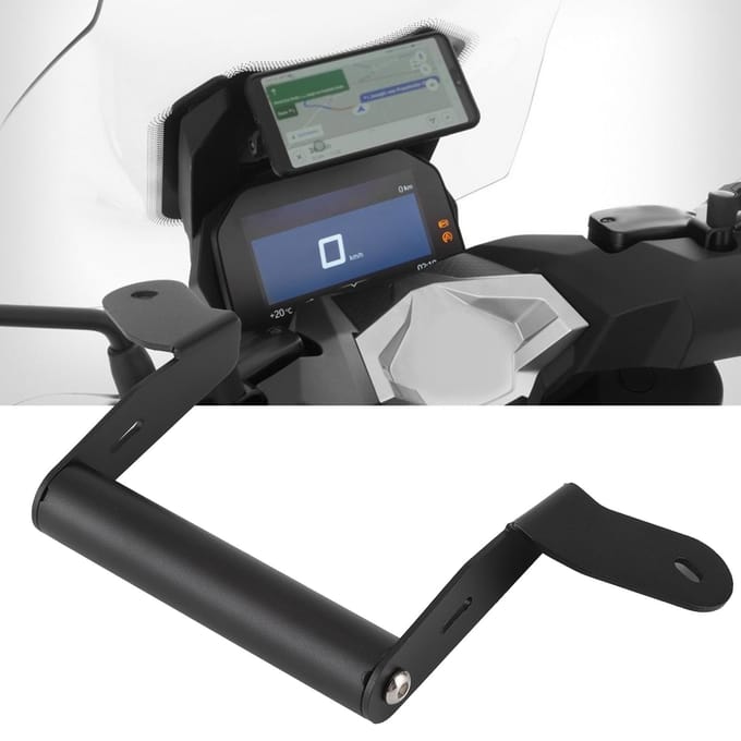 Motorfiets GPS Beugel Houder Stang Kit 0.8in Steunstang Geschikt voor C400GT 20192021 black