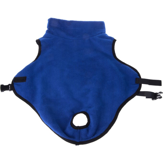 Hondenbadjas M (59 cm ruglengte) Microvezel-Droogmantel