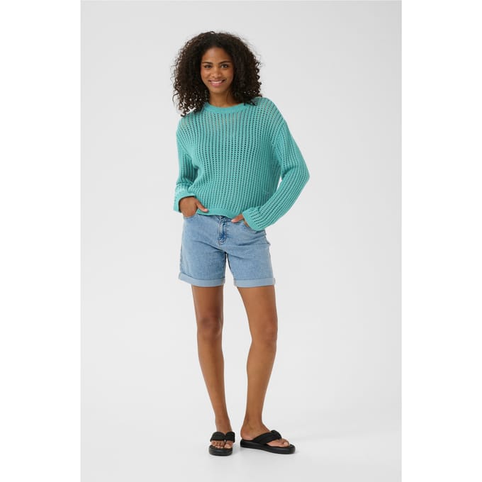 Pullover Regular fit teal