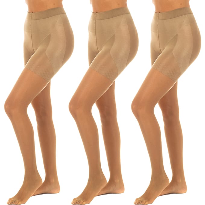 Set-3 Push up Slipjes 20 Den PUSHUP20 vrouw