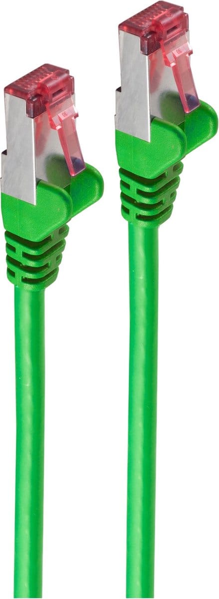 shiverpeaks BS75712-G netwerkkabel Groen 2 m Cat6a S/FTP (S-STP) Rond