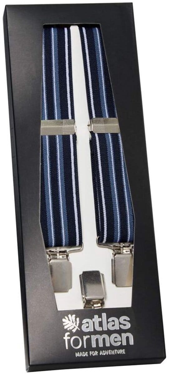 ATLAS FOR MEN - Gestreepte bretels - Heren - Verkrijgbaar in grote maten - One Size
