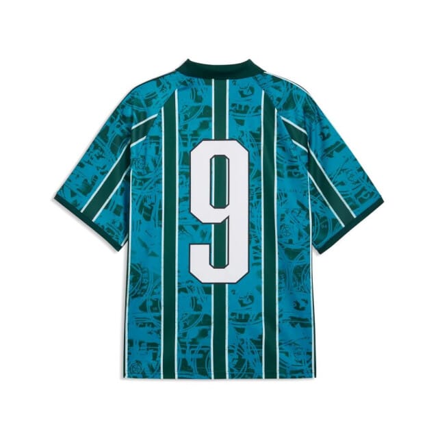 PUMA - mcfc king retro jersey - Voetbal trainingsshirt korte mouw heren - Blauw