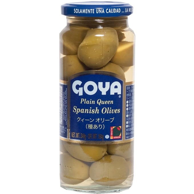 GOYA Koningin Olijven met Pit 349g x 6 brown