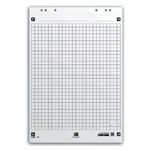 Flipoverpapier Oxford smart 650x980mm ruit 90 gram 20 vel