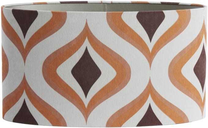 Light & Living - kap - Cookie - oranje - textiel - E27 - 3558522