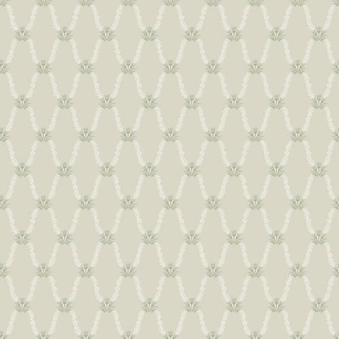 Duro Vliesbehang 433-04 - Linnéa - Klassiek Groen - 53cm x 10.05m