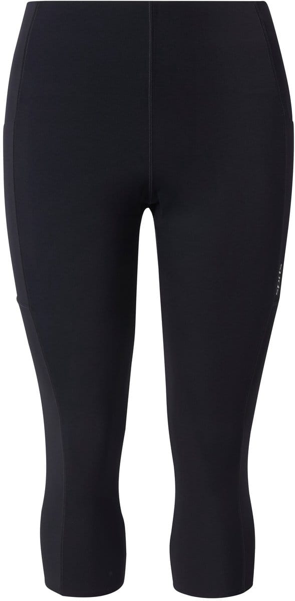 Ulla Popken - Dames - Capri-legging stretch sneldrogend gerecycled - Zwart - Maat 58+