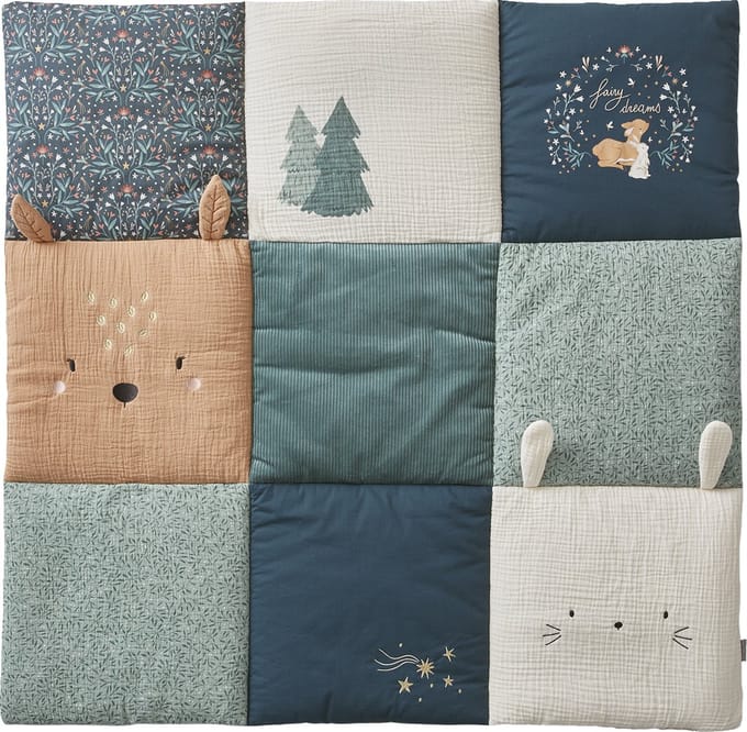 Vertbaudet Boxkleed Brocéliande - baby - gewatteerde - 75x100 - 100x100 - katoen