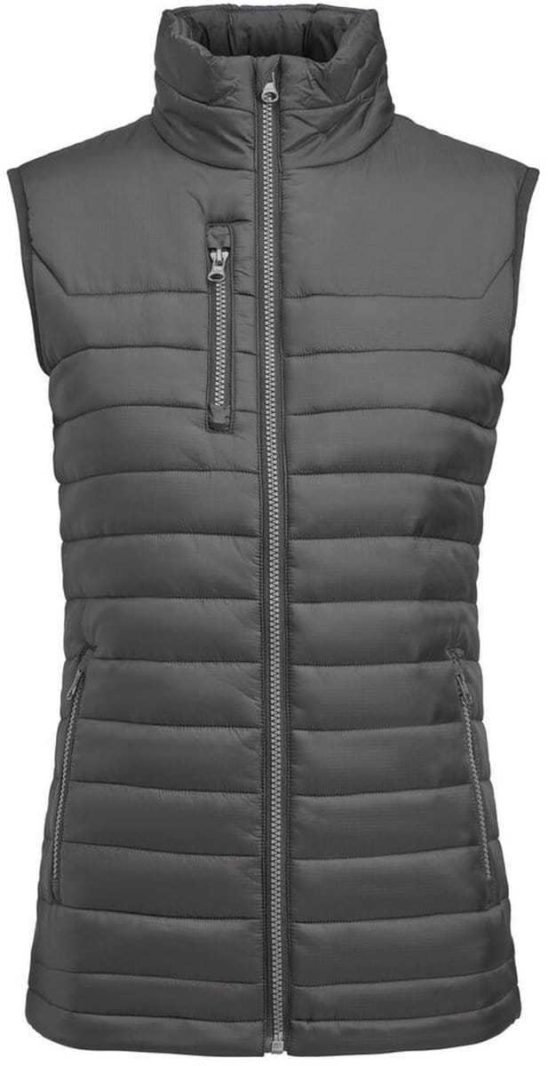 James Harvest Meadows Vest Bodywarmer Dames 2121053 - Staalgrijs - M