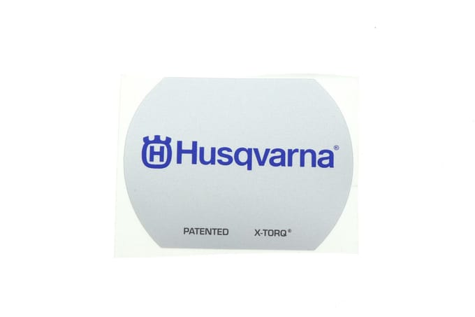 Husqvarna 545 555 rxt starterkap sticker