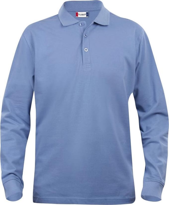 Clique Classic Lincoln L/S 028245 - Licht-blauw - M