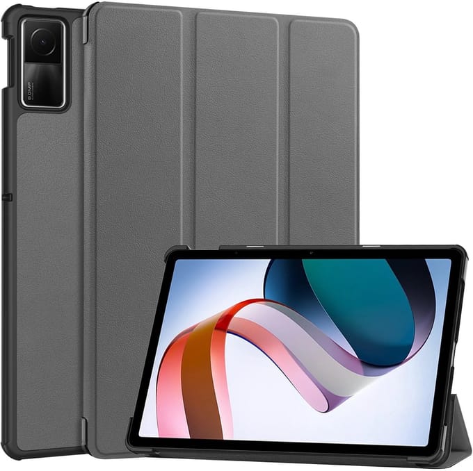 EtuiTab - Tablethoes - Xiaomi Redmi Pad SE 11 (2023) - Grijs - Kunstleer