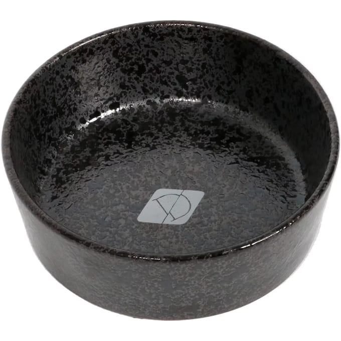 D&d Home - Drinkbak - Hond - Jasper Eet- En Drinkkom M - 700ml - 16x16x6cm Black Dots - 1st