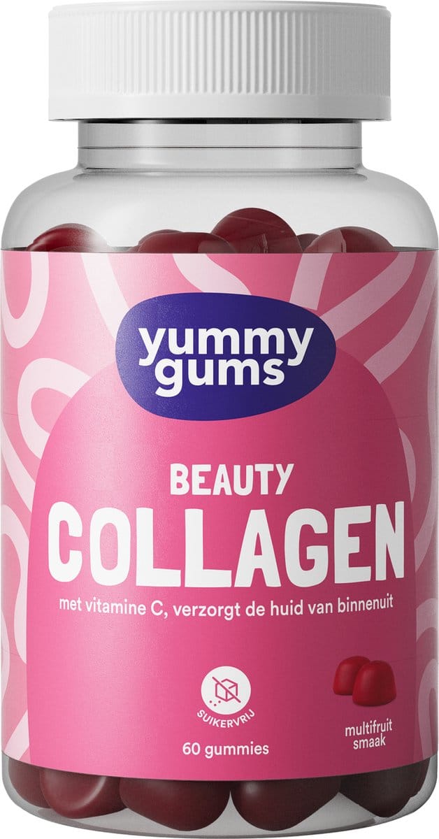 Yummygums • Collagen gummies • Suikervrij • Collageen supplement • 60 gummies
