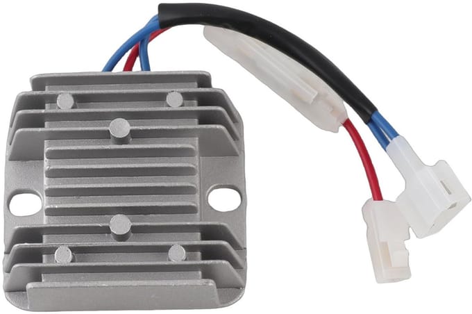 Dailygoody - DC 12V Régulateur de Tension - Automatische Motorcontroller - Robuuste Constructie - Aluminium - Compatibel met Generators - Ideaal v...