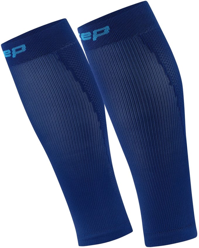 CEP Calf sleeves Core Run 5.0 - blauw
