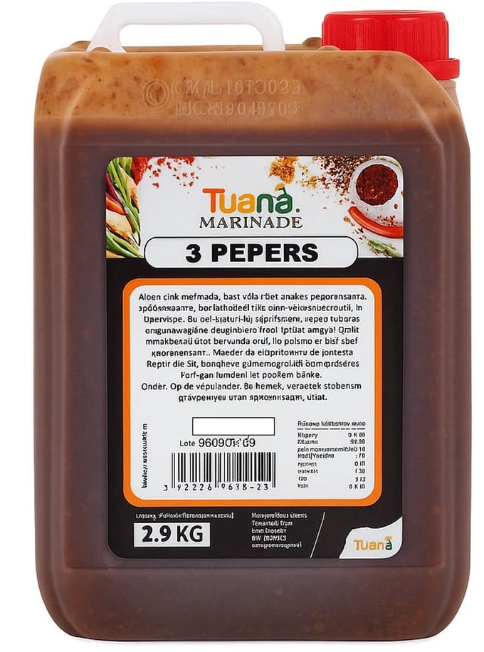 Tuana Kruiden - 3 Pepers Marinade - 2.9 Kg - SMARI7BB