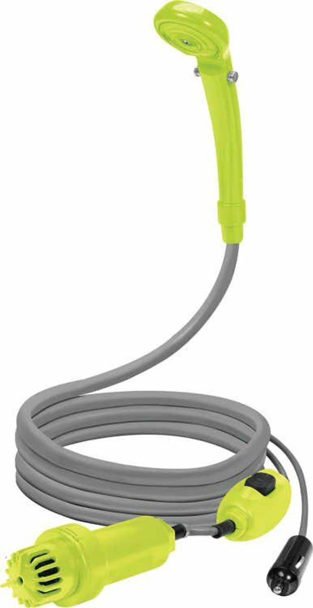 Lund Serie - Mobiele Douchset - 12V Aansluiting - 10L/min - IPX8