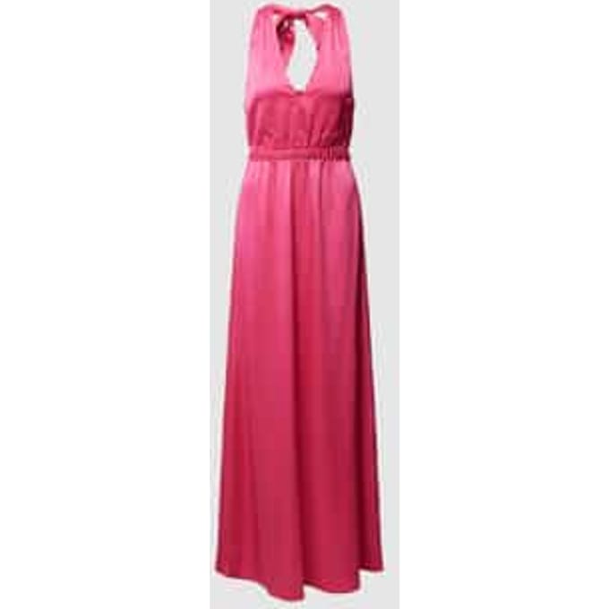 Maxi-jurk met halter, model 'ATHENA'