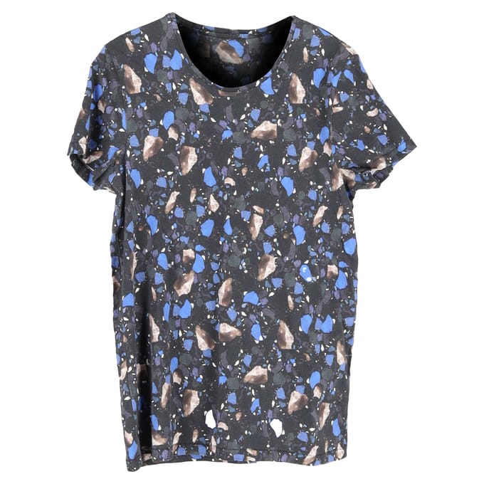 Acne Studios T-shirt met terrazzoprint in veelkleurig katoen