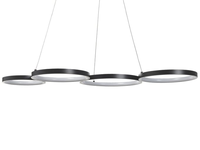 PIBOR - Hanglamp - Zwart - Aluminium