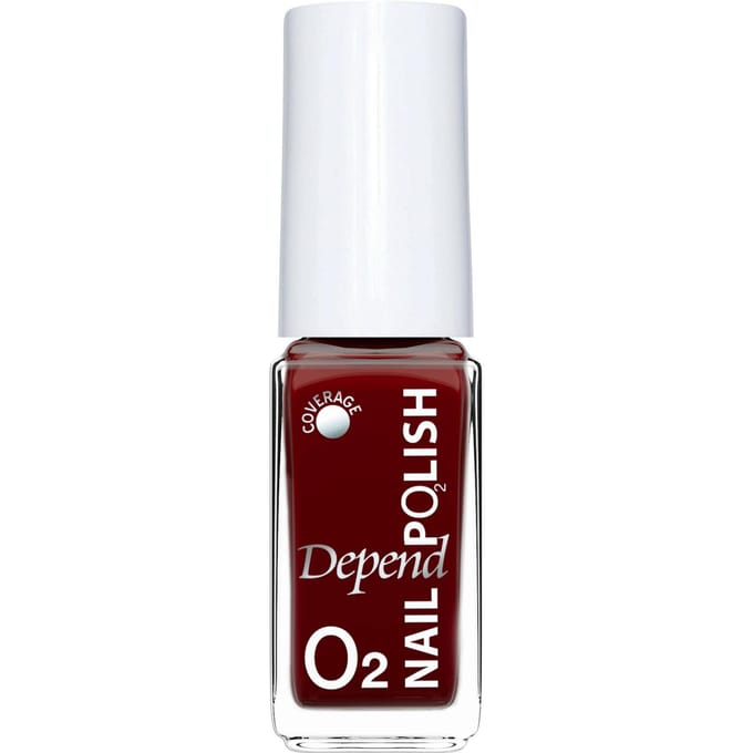 Dependcosmetics | O2 | Nagellak | zuurstofdoorlatend | Bordeaux | 820 | 5ml