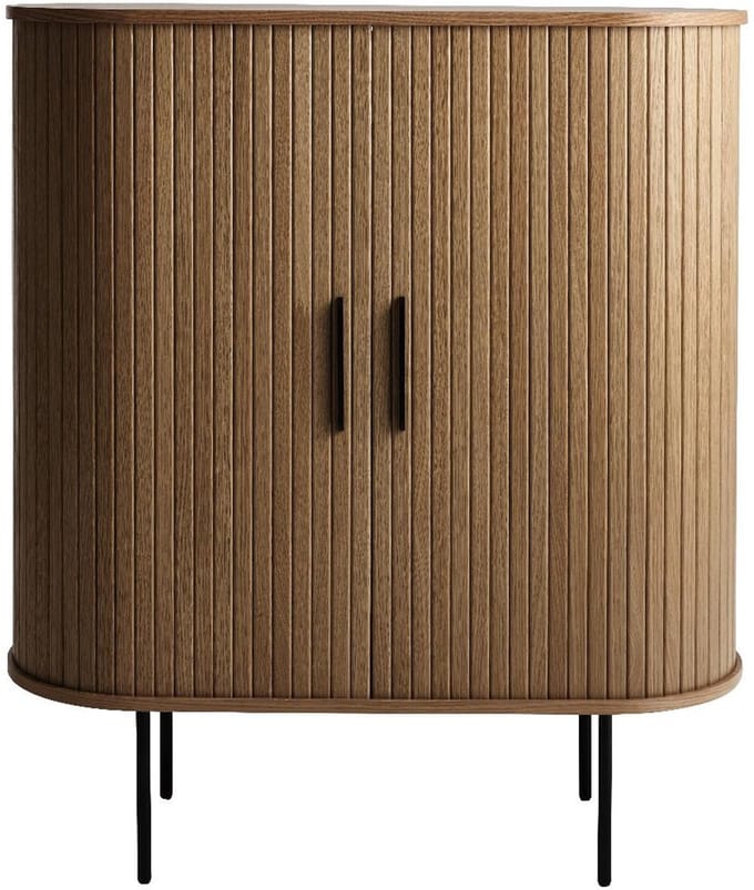 Nordic Home - Kelly glazenkast - donkerbruin