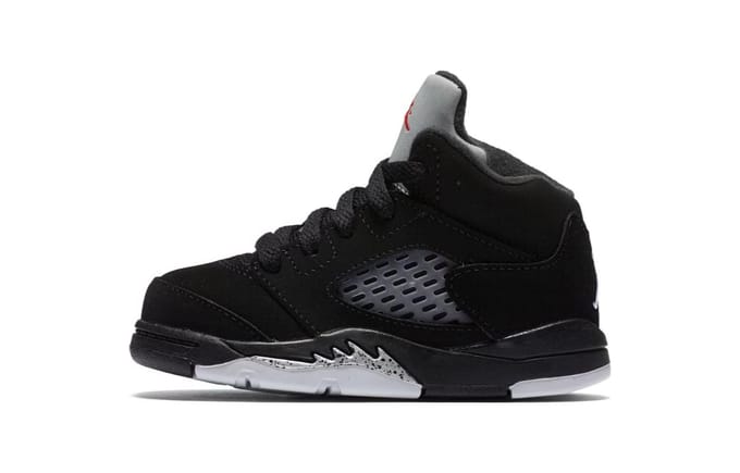 Jordan 5 Retro Black Metallic 2016 TD 440890-003 18.5 black