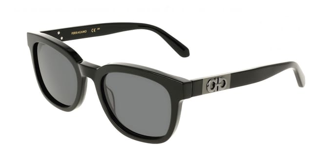 Ferragamo SF2107S Black 54/21/145 MAN Zonnebrillen