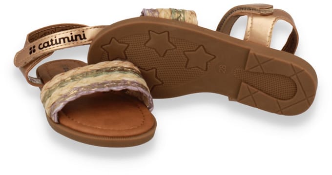 Mode-mania Meisjes Sandaal Multi | Multicolour | Maat: 30