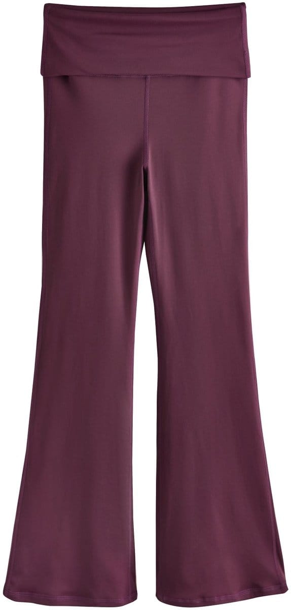 Next - Dames - Active Balance wijd uitlopende legging - Paars