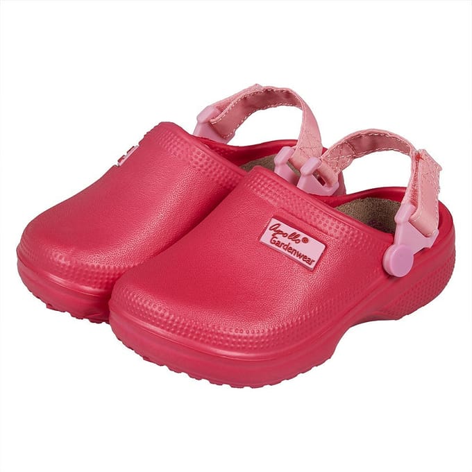 XQ - Tuinklompen Kinderen - Fuchsia - Tuinschoenen - Clogs kinderen - Garden Clogs kids