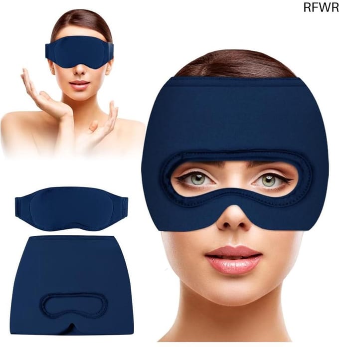 Migraine Masker - Hoofdpijn Muts - Directe Verlichting - Warmtekompres