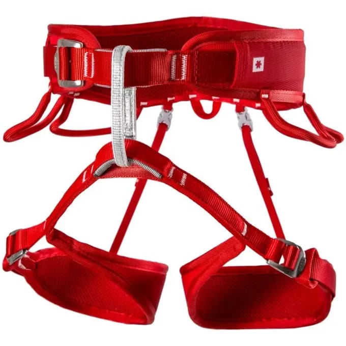 Ocun Twist -klimgordel - rood - XS tot M - sportklimmen - in/outdoor