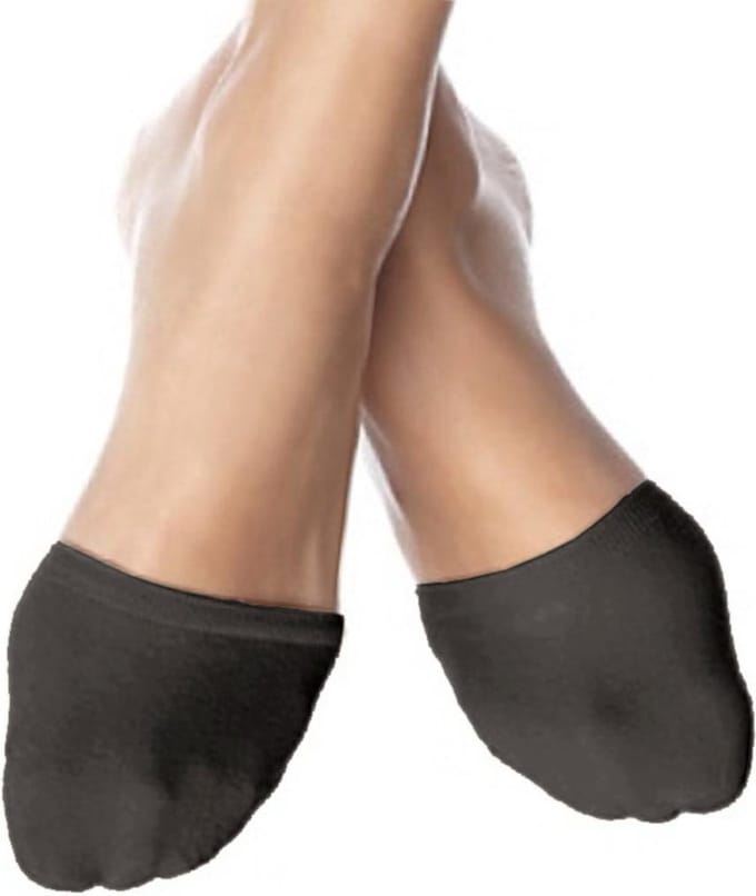 Topsocks teensokjes fine cotton 2-pack - zwart