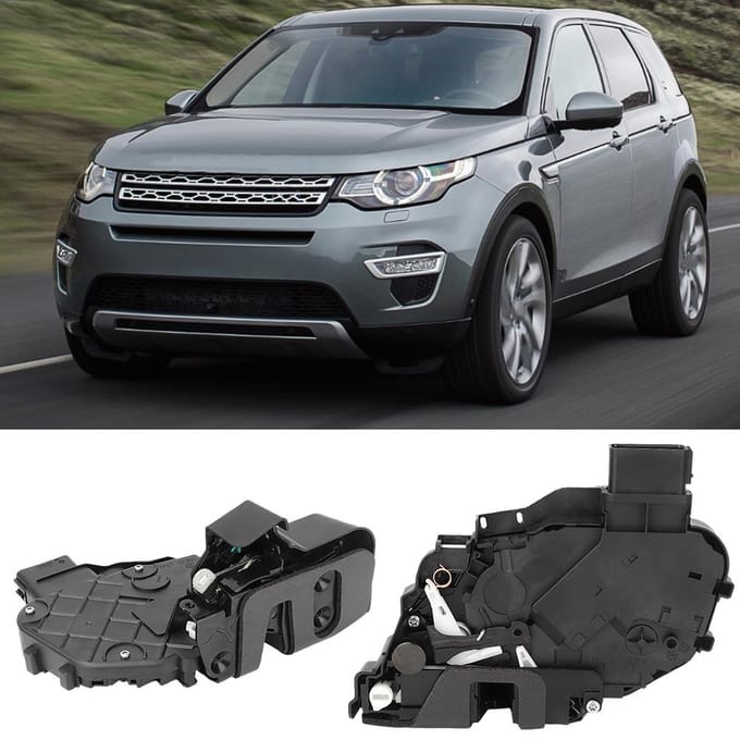 Achter Links Deurslot Actuator Geschikt voor LAND RANGE ROVER EVOQUE LR011303 black