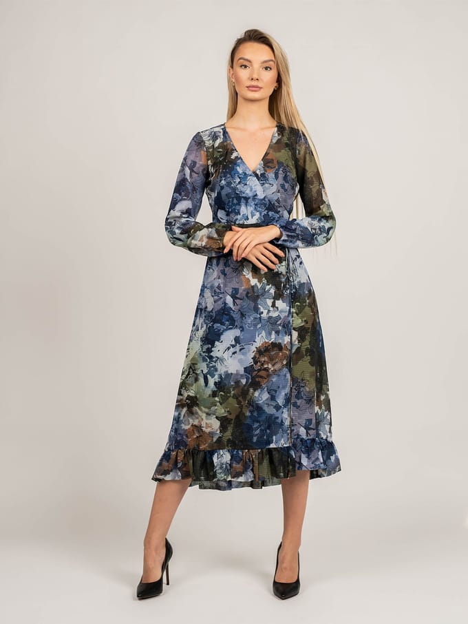 Patrizia Pepe jurk Vrouw blauw