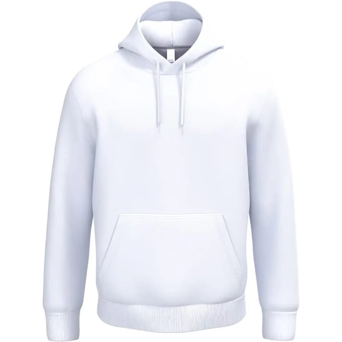 iDeal Basic Brand Uniseks sweater met capuchon IB402 - Ideal White - M