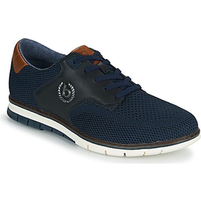 Veterschoenen met structuurmotief, model 'Sandman'
